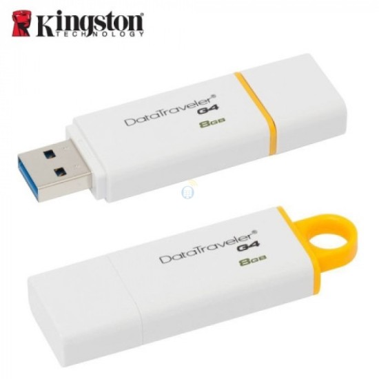 PENDRIVE KINGSTON 8GB USB FLASH 3.1 / 3.0 / 2.0 G4 - DTIG4/8GB